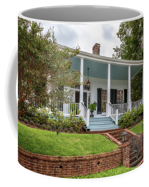 Oak Hill Coffee Mug featuring the photograph Oak Hill - Natchez, Mississippi by Susan Rissi Tregoning