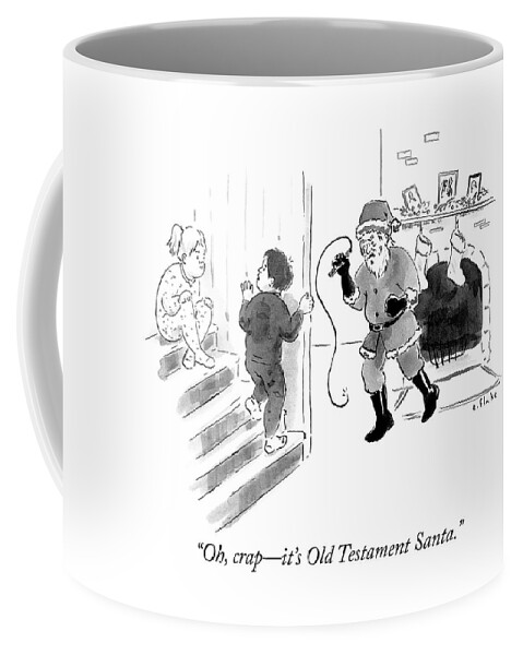 Old Testament Santa Coffee Mug