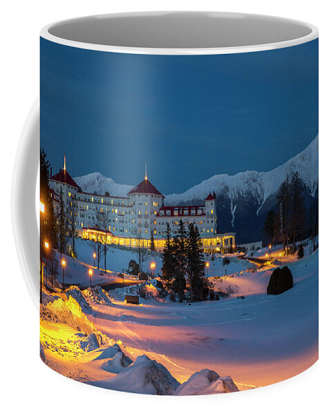 Omni Coffee Mug featuring the photograph Omni Night Glow by White Mountain Images