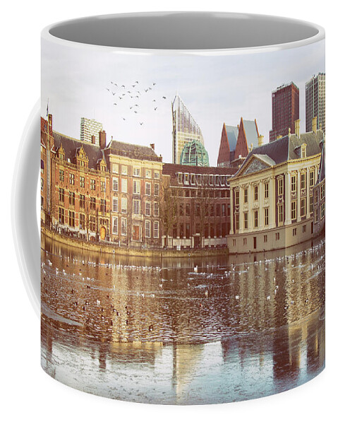 Binnenhof Coffee Mug featuring the photograph One Day In Den Haag by Iryna Goodall