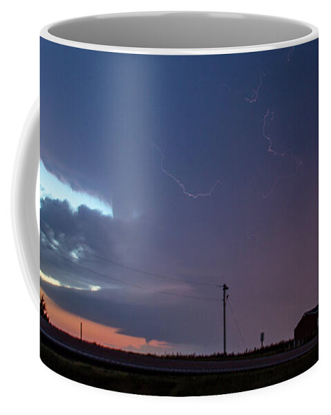 Nebraskasc Coffee Mug featuring the photograph One Last Storm Chase of 2019 014 by Dale Kaminski