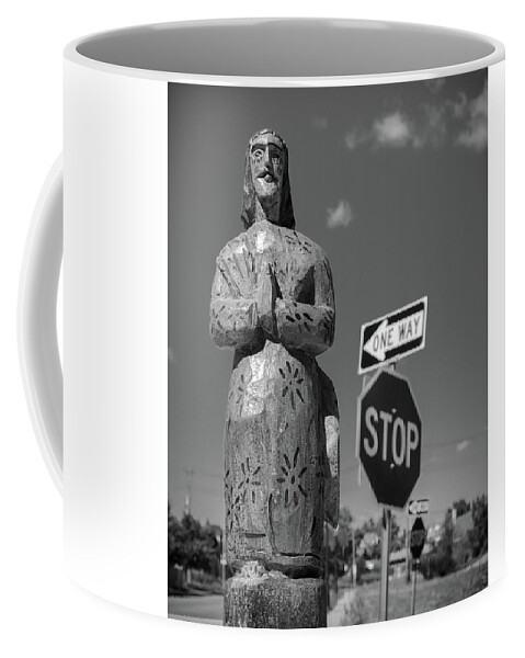 Jesus Coffee Mug featuring the photograph One Way by Karen Conley