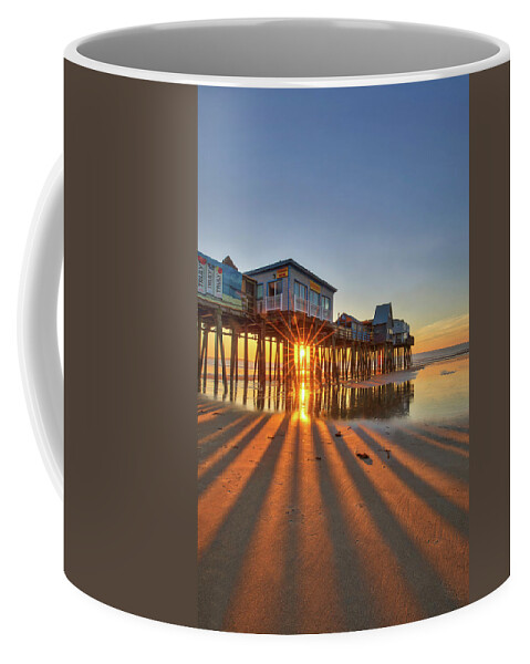 Oob Coffee Mug featuring the photograph OOB Pier by Juergen Roth