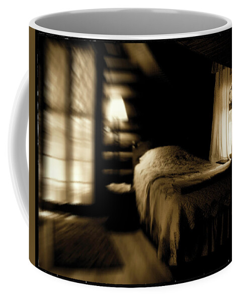 Log Cabin Coffee Mug featuring the photograph Open Spaces For Dreaming by Cynthia Dickinson