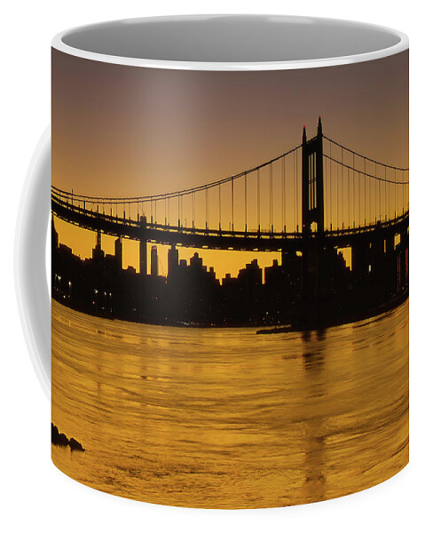 Gold Coffee Mug featuring the photograph Oro Sunset by Cate Franklyn