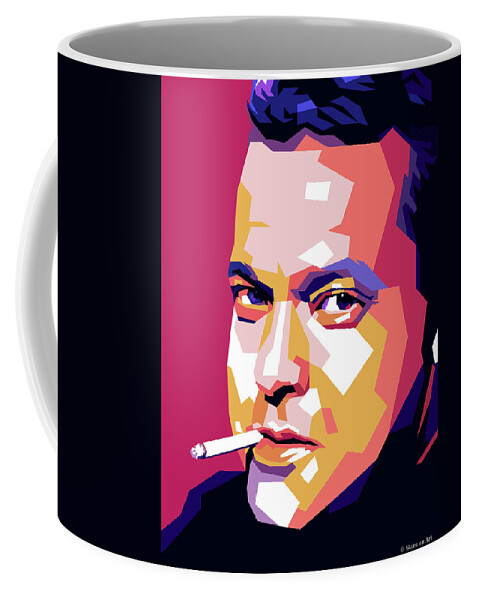 Orson Welles Coffee Mug featuring the digital art Orson Welles by Movie World Posters