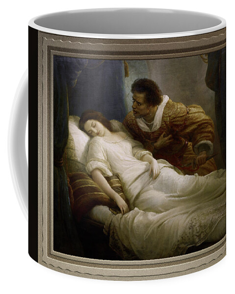 Othello Coffee Mug featuring the painting Othello by Christian Kohler by Rolando Burbon