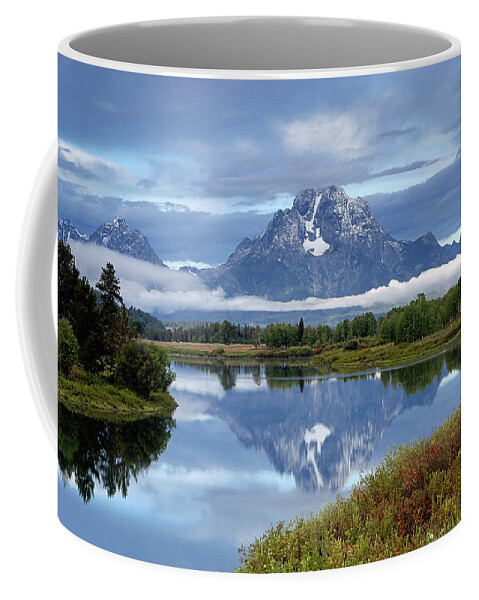  Aspens Coffee Mug featuring the photograph Oxbow Beauty by Ronnie And Frances Howard