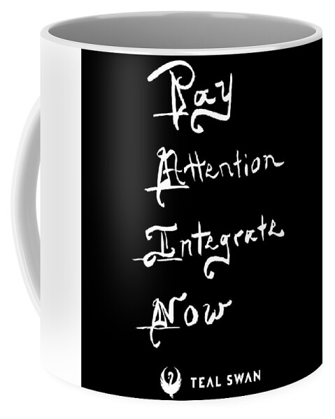  Coffee Mug featuring the painting Pain Quote by Teal Eye Print Store