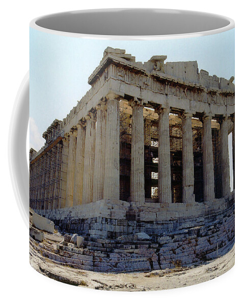 Parthenon Coffee Mug featuring the photograph Parthenon - Athens, Greece by Richard Krebs