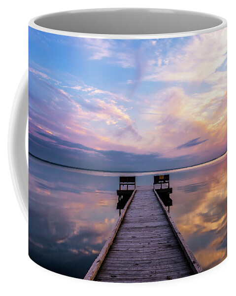 Landscape Coffee Mug featuring the photograph Peaceful by Russell Pugh