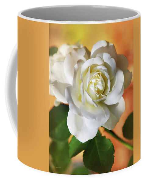 Flower Coffee Mug featuring the photograph Romantic Rose by Christina Rollo