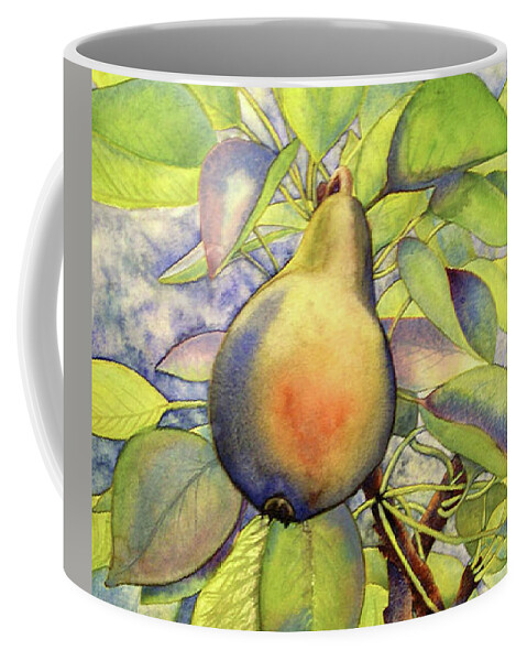 Pear Coffee Mug featuring the painting Pear of Paradise by Amy Stielstra