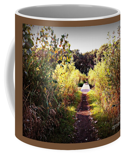 Documentary Coffee Mug featuring the photograph People in the Wetlands Preserve by Frank J Casella