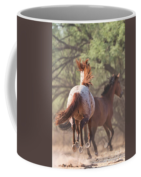 Chase Coffee Mug featuring the photograph Perfect Hooves by Shannon Hastings