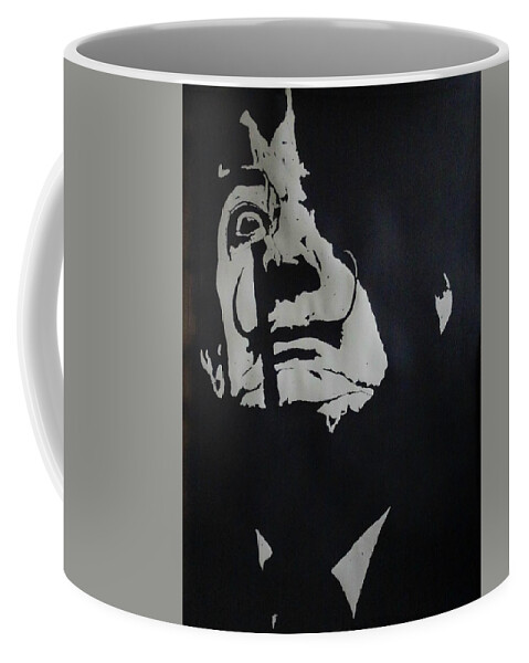 Dali Coffee Mug featuring the painting Persistence of Memory by Paul Lovering