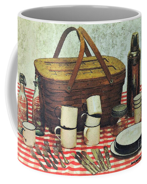 Picnic Coffee Mug featuring the photograph Picnic by Tami Quigley