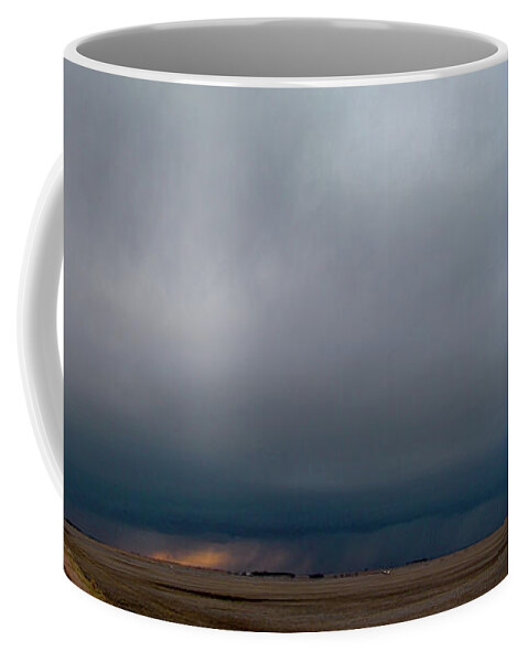 Nebraskasc Coffee Mug featuring the photograph Picturesque Nebraska Storm 002 by Dale Kaminski