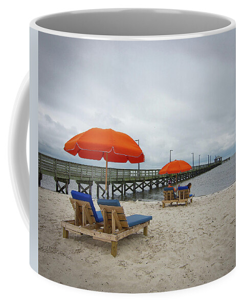 Pier Coffee Mug featuring the photograph Pier by Jim Mathis