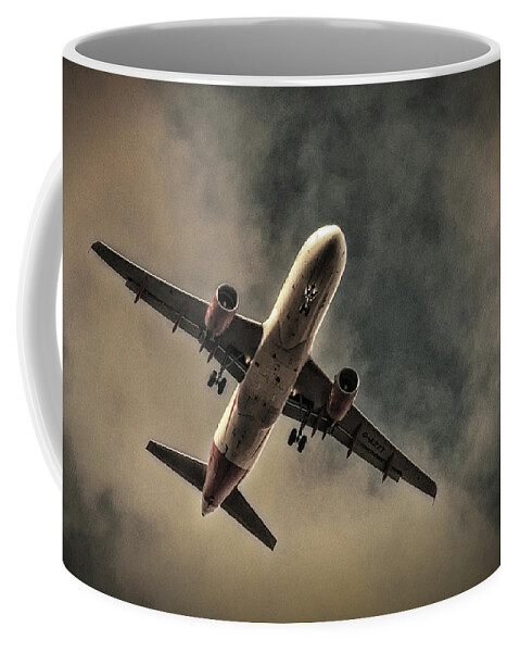 Plane Coffee Mug featuring the photograph Plane by Chris Boulton