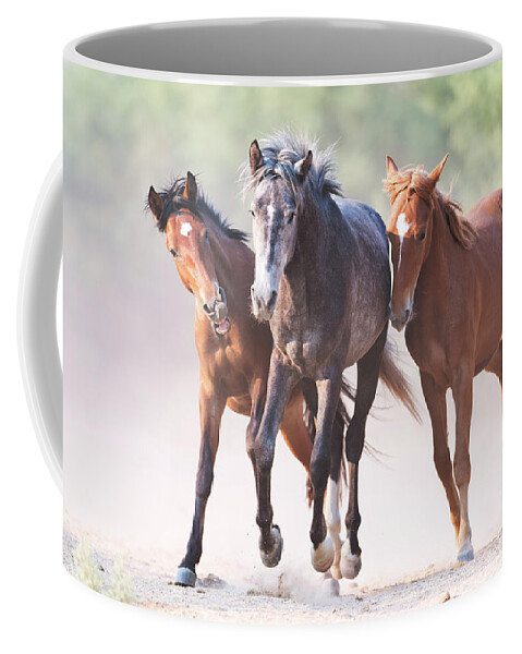 Battle Coffee Mug featuring the photograph Play by Shannon Hastings
