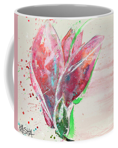 2019 Coffee Mug featuring the painting Polly by Kasha Ritter