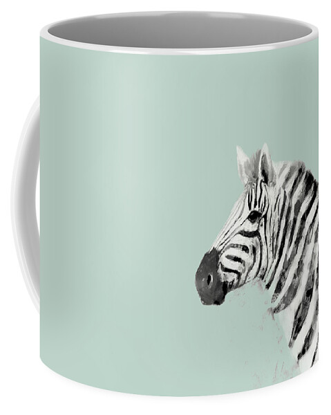 Animals Coffee Mug featuring the painting Pop Safari II by Victoria Borges