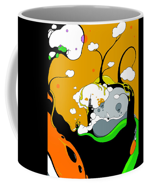 Trees Coffee Mug featuring the drawing Prime Time by Craig Tilley