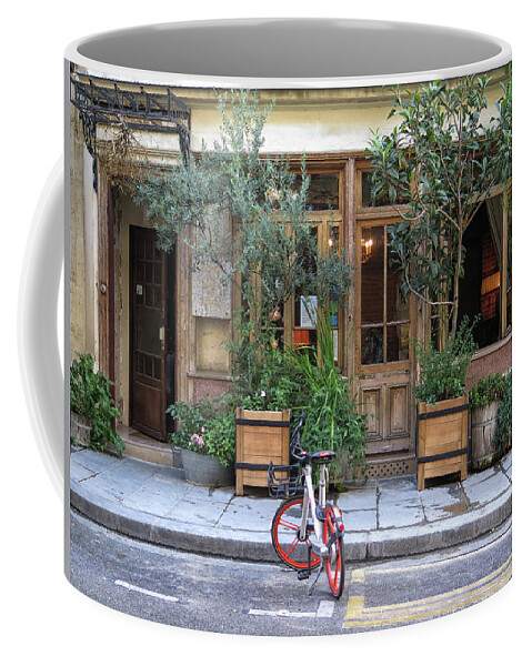 Quaint Coffee Mug featuring the photograph Quaint Paris Hotel by Dave Mills