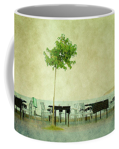 Tables Coffee Mug featuring the photograph Quiet Evening by Milena Ilieva