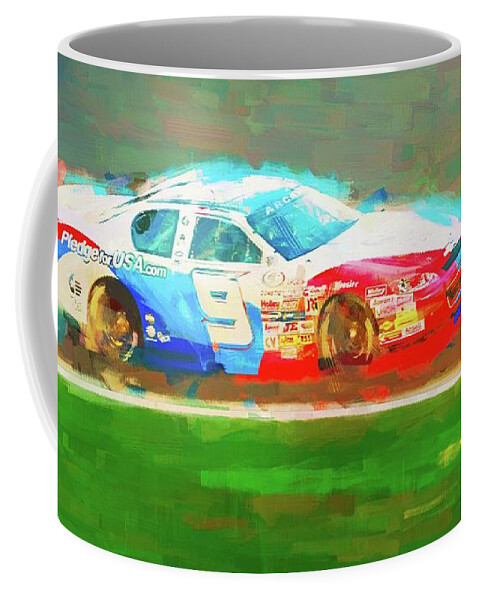 Alicegipsonphotographs Coffee Mug featuring the photograph Racetrack Nine by Alice Gipson