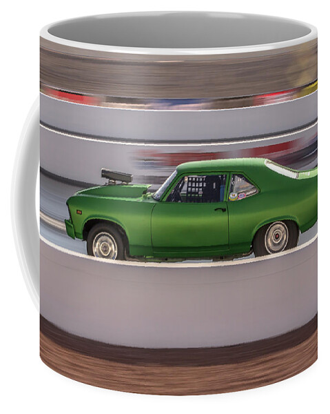 Chevrolet Coffee Mug featuring the photograph Racin Nova by Darrell Foster