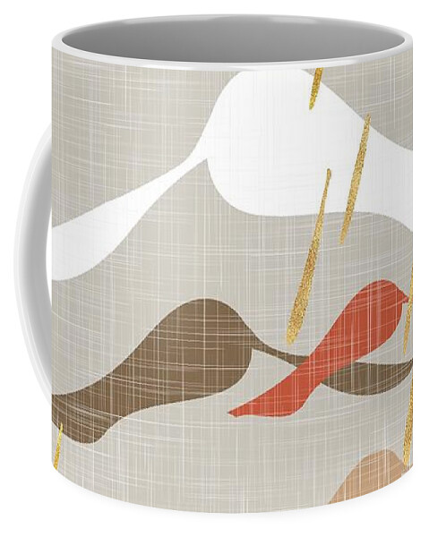 Desert Coffee Mug featuring the digital art Rain in the Desert by L Diane Johnson