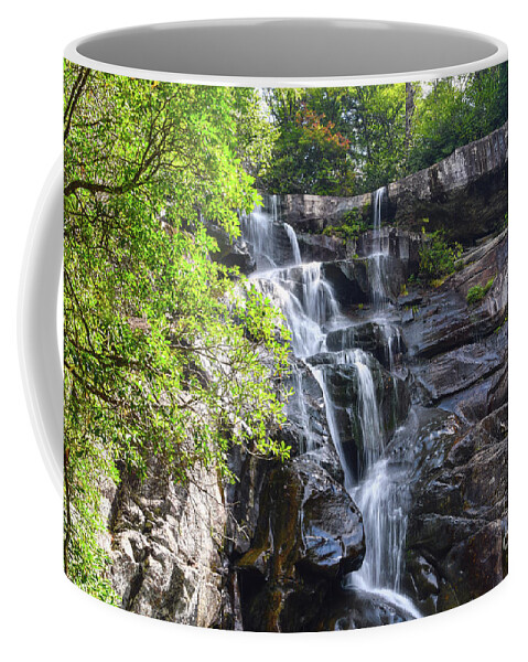 Ramsey Cascades Coffee Mug featuring the photograph Ramsey Cascades 7 by Phil Perkins