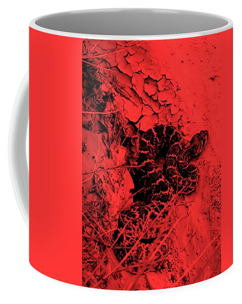 Affordable Coffee Mug featuring the photograph Red Hot Triple Threat by Judy Kennedy