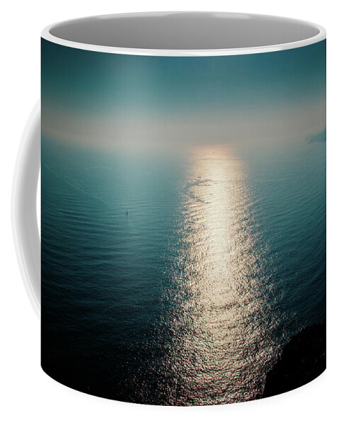 Sunset Coffee Mug featuring the photograph Reflections along the coast of Alanya by Sun Travels