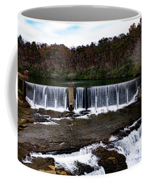 Steve Bunch Coffee Mug featuring the photograph Relaxing afternoon at the waterfalls by Steve Bunch