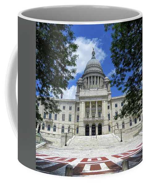 Rhode Island Coffee Mug featuring the photograph Rhode Island State House by Connor Beekman