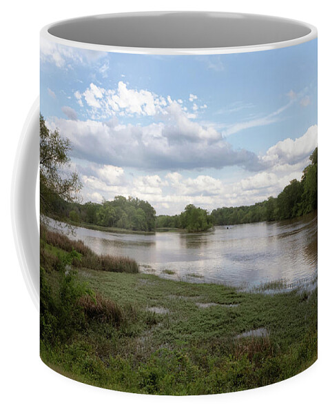 River Coffee Mug featuring the photograph River Bend by Susan Rissi Tregoning