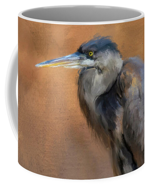 Colorful Coffee Mug featuring the painting River Lady by Jai Johnson