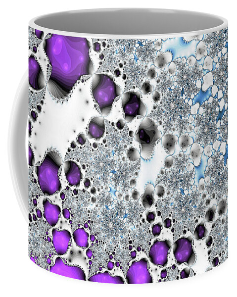 Abstract Coffee Mug featuring the digital art River Lakes Art by Don Northup