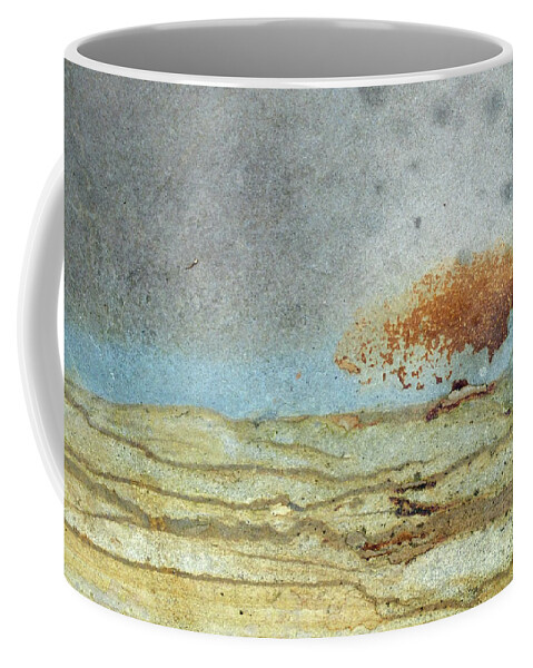 Duane Mccullough Coffee Mug featuring the photograph Rock Stain Abstract 1 by Duane McCullough