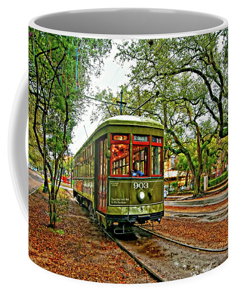 Garden District Coffee Mug featuring the photograph Rollin' Thru New Orleans by Steve Harrington