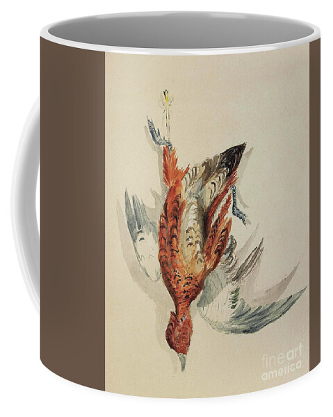 Watercolor Coffee Mug featuring the painting Rouge de riviere by Henri de Toulouse-Lautrec
