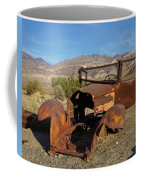 Landscape Coffee Mug featuring the photograph Ballarat Relic by Brett Harvey
