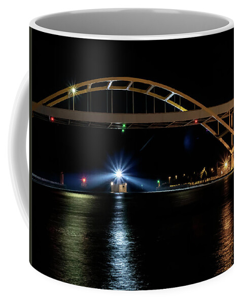  Coffee Mug featuring the photograph Safe Harbor by Kristine Hinrichs