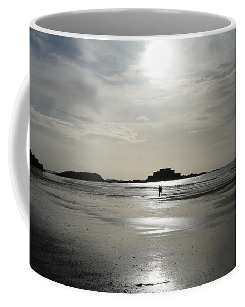 Saint Malo Beach Coffee Mug featuring the photograph Saint Malo 10 by Andrew Fare