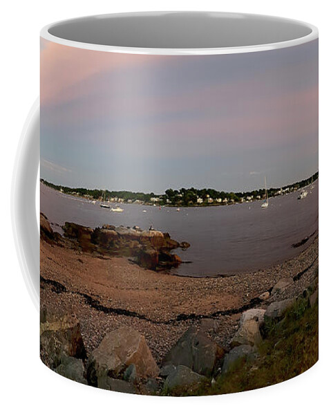 Salem Harbor Coffee Mug featuring the photograph Salem Harbor from Winter Island by Jeff Folger