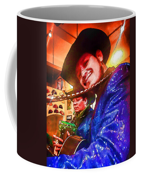 Mexican Music Coffee Mug featuring the photograph San Francisco Serenade by Jessica Levant