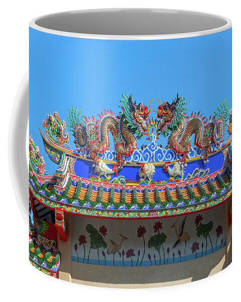 Scenic Coffee Mug featuring the photograph San Jao Phut Gong Dragon Gate DTHU0702 by Gerry Gantt